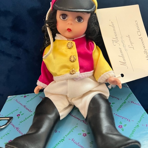 NIB VINTAGE NATIONAL VELVET ELIZABETH TAYLOR MOVIE MADAME ALEXANDER 8 INCH DOLL - Picture 7 of 10